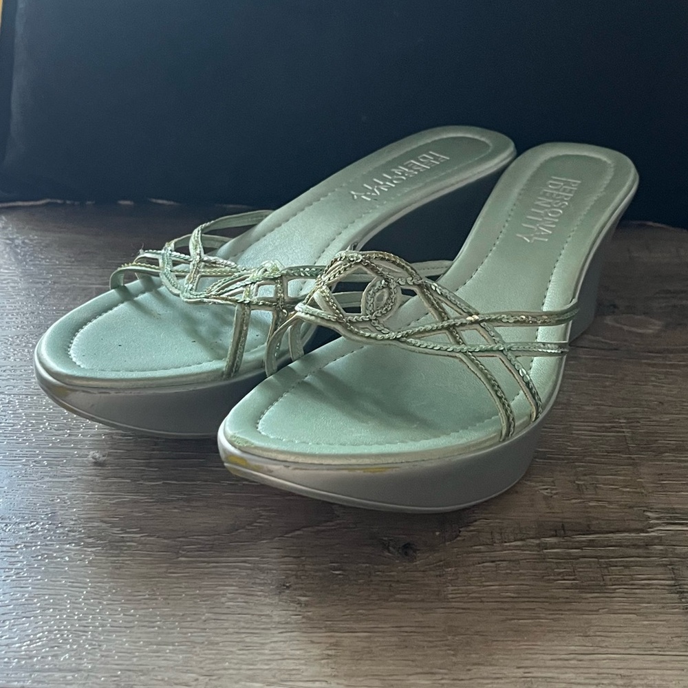 Elegant Green Women's Sandals